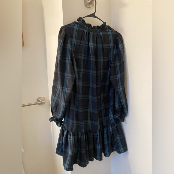 J.Crew Ruffle Puff Sleeve Dress - Picture 5 of 6